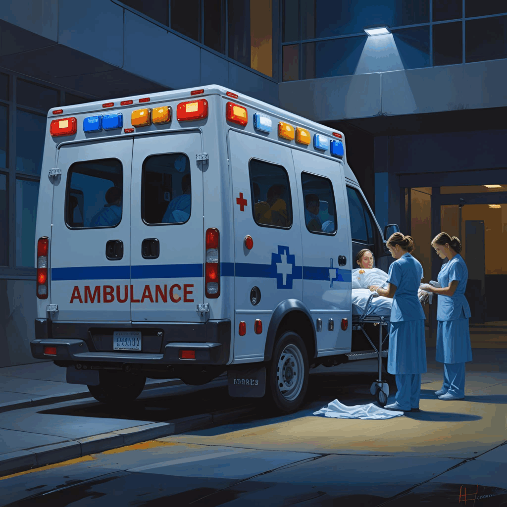 Guru Tegh Bahadur Hospital Ambulance