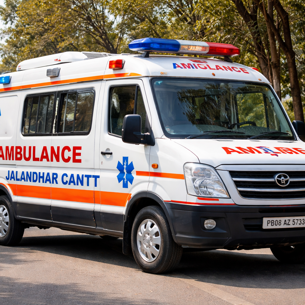 bhogpur to bihar ambulance